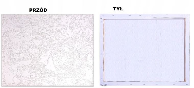 Norimpex, malowanie po numerach, Pieski z kokardami