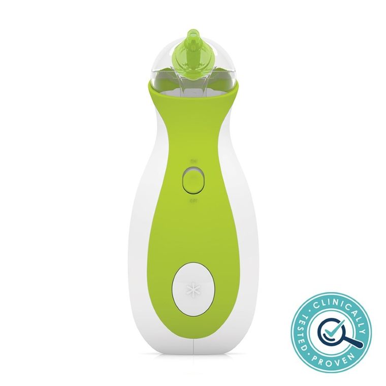 Nosiboo, Go, przenośny aspirator do nosa, zielony