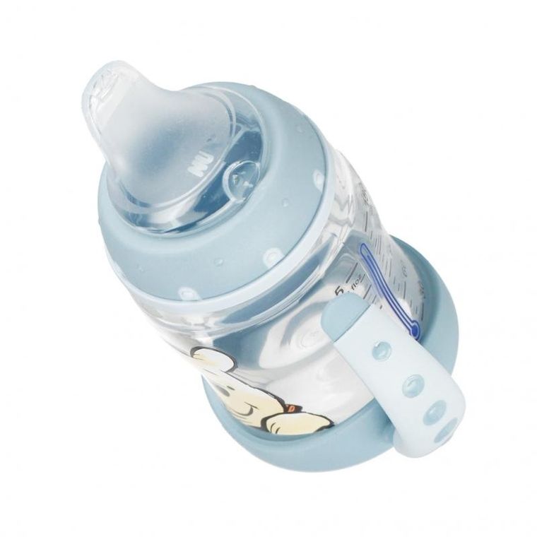 Nuk, Kubuś Puchatek, First, butelka z uchwytem, 6-18m, 150 ml, 1 szt.