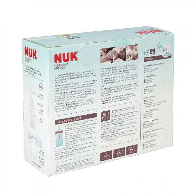 Nuk, Myszka Miki, Perfect Match, zestaw startowy