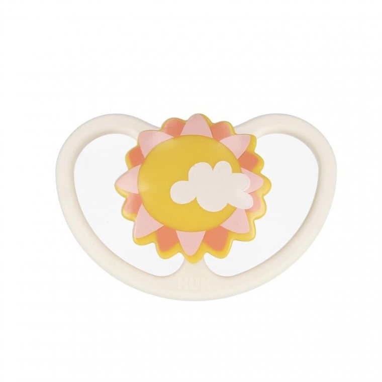 Nuk, Space, smoczek uspokajający, silikonowy, 18-36m, 1 szt.