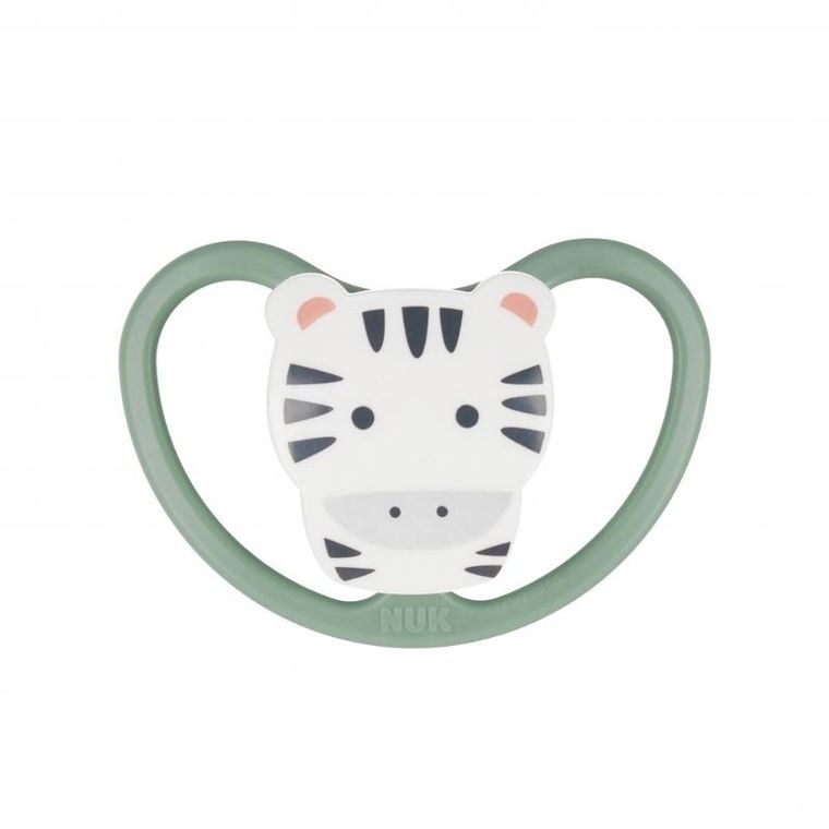 Nuk, Space, smoczek uspokajający, silikonowy, 18-36m, 1 szt.