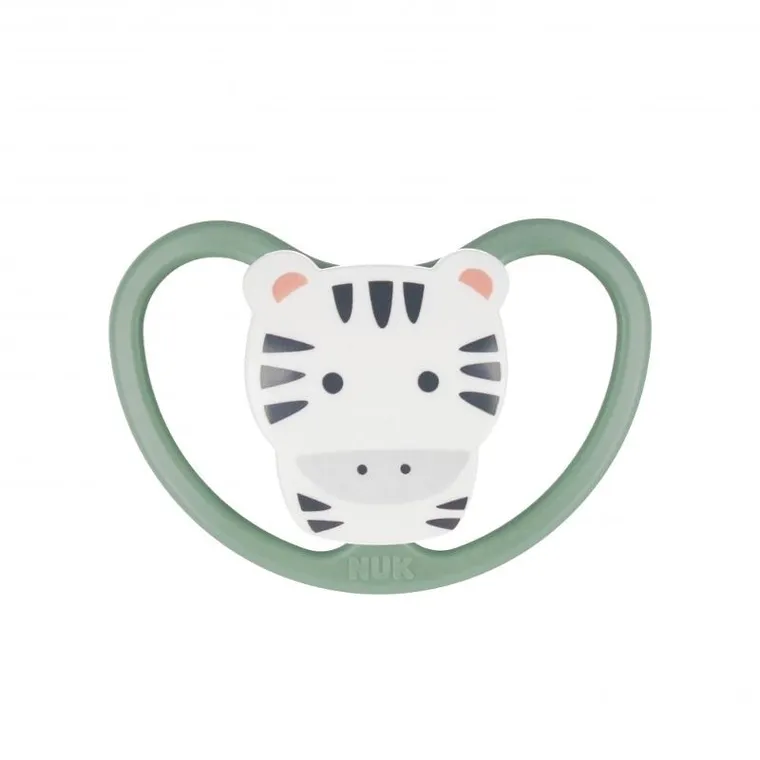 Nuk, Space, smoczek uspokajający, silikonowy, 6-18m, 1 szt.
