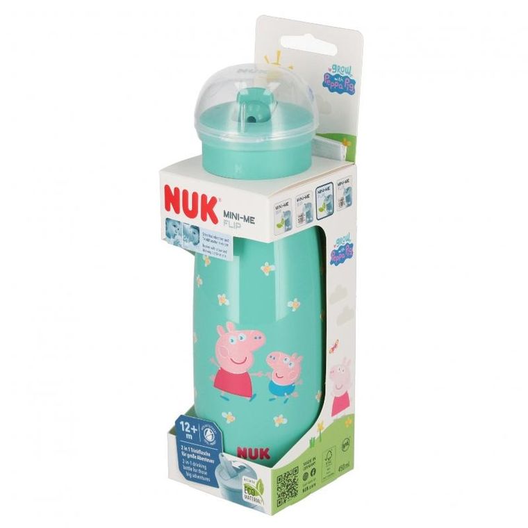 Nuk, Świnka Peppa, Mini-me, kubek, 12m+, 450 ml