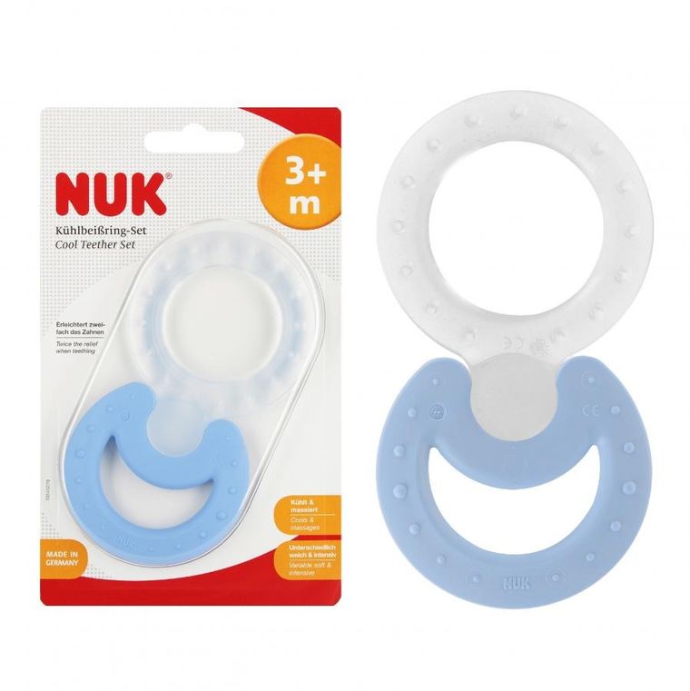 Nuk, zestaw gryzaków, 3m+