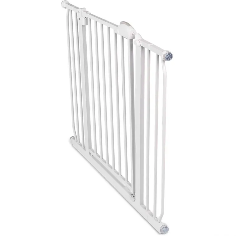 Nukido, barierka, bramka zabezpieczająca, biała