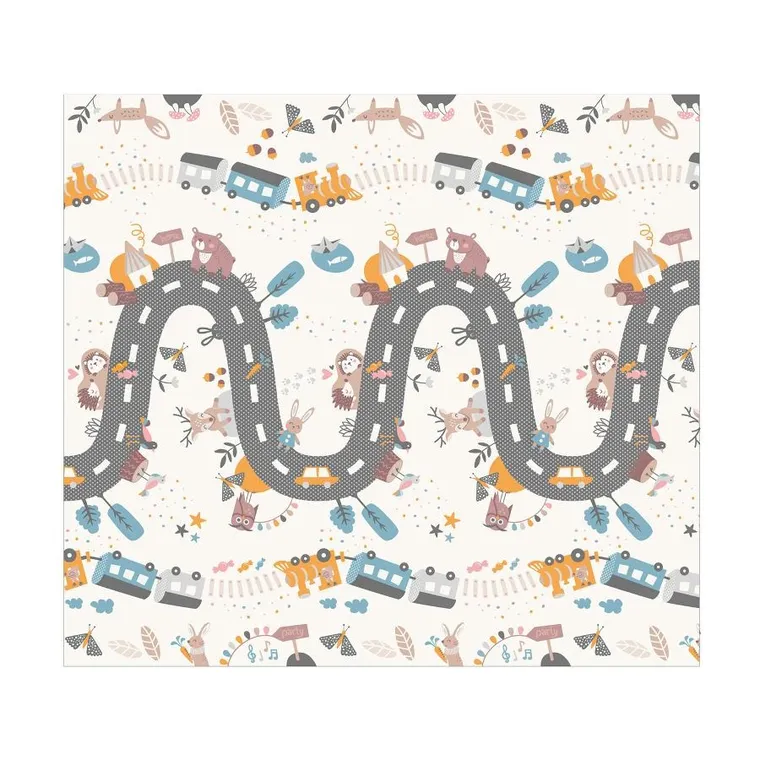 Nukido, mata piankowa, składana, 200-180-1 cm