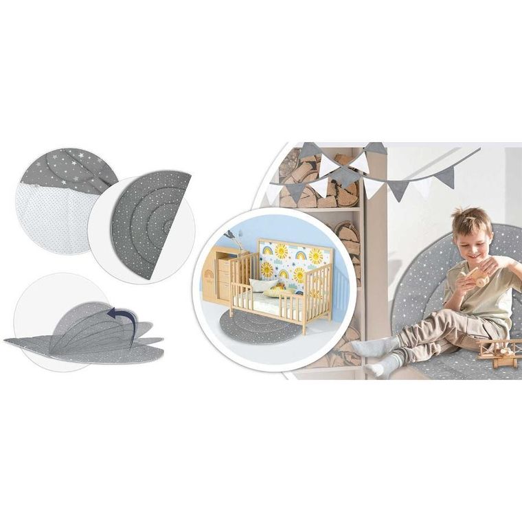 Nukido, namiot tipi dla dzieci, szary