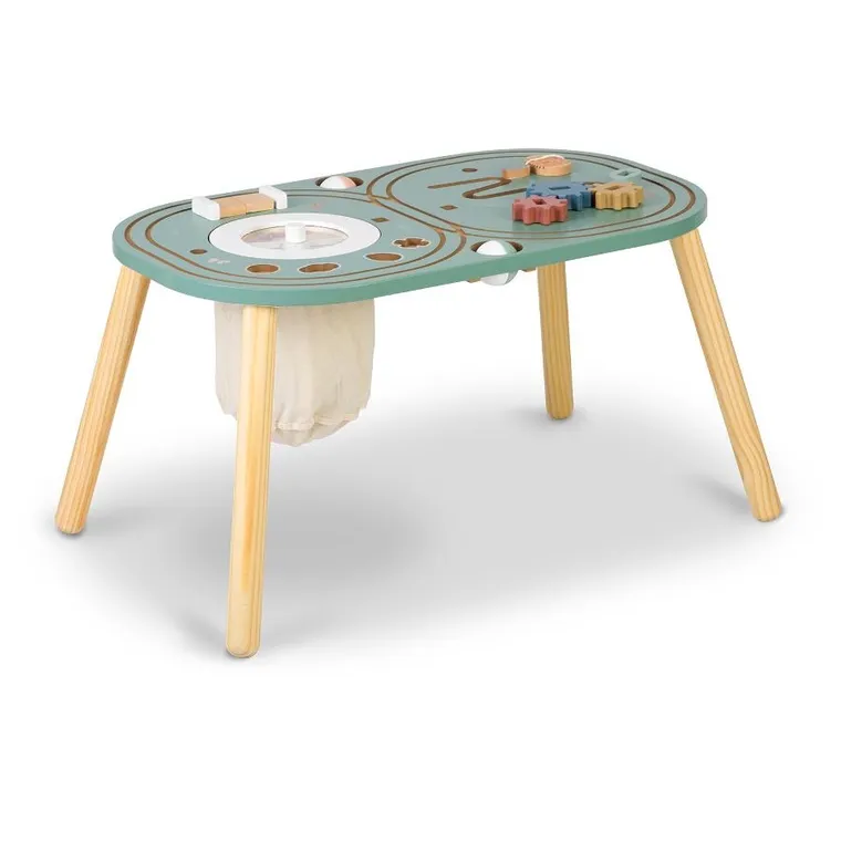 Nukido, stolik sensoryczny, drewniany