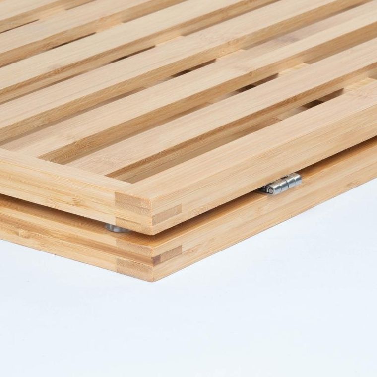 Nuxio, Avela, podest bambusowy do łazienki, 100-50 cm