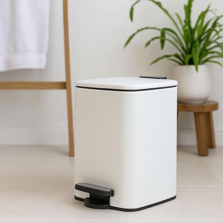 Nuxio, Natrio, kosz łazienkowy, 6l