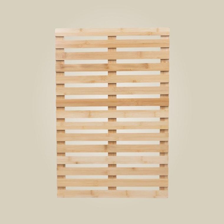 Nuxio, Sanno, podest łazienkowy z bambusa, 60-40 cm