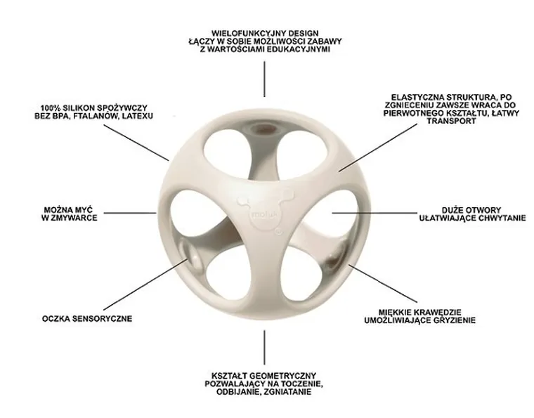 Oibo, zabawka kreatywna, 3 szt.