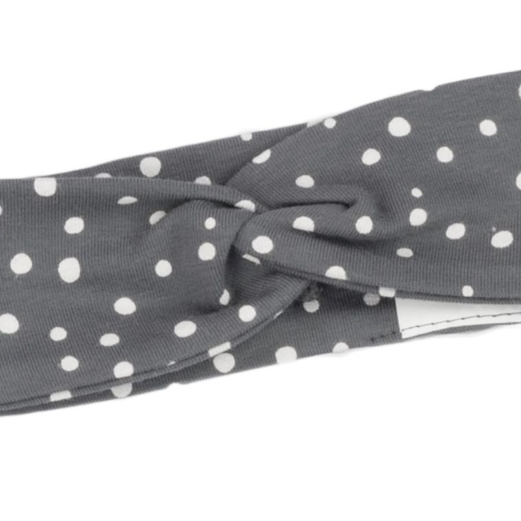 Opaska dziewczęca, szara, Nicol