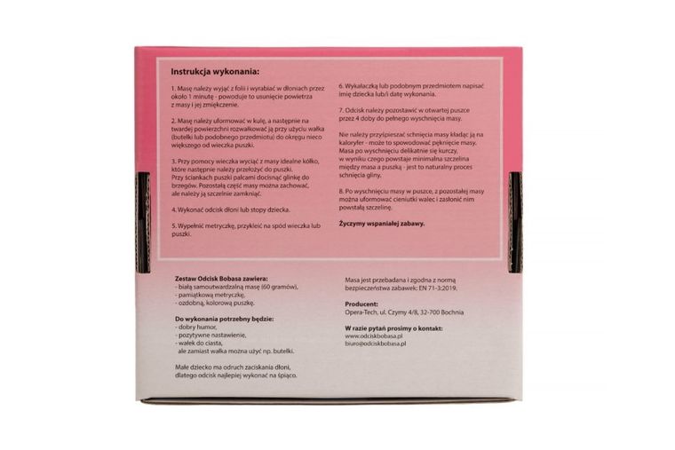 Opera-Tech, Odcisk bobasa, różowy