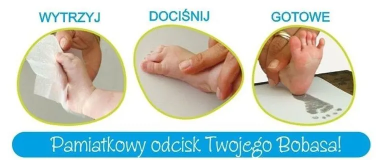 Opera-tech, Tiny Memories, ramka na zdjęcie i odcisk, biała