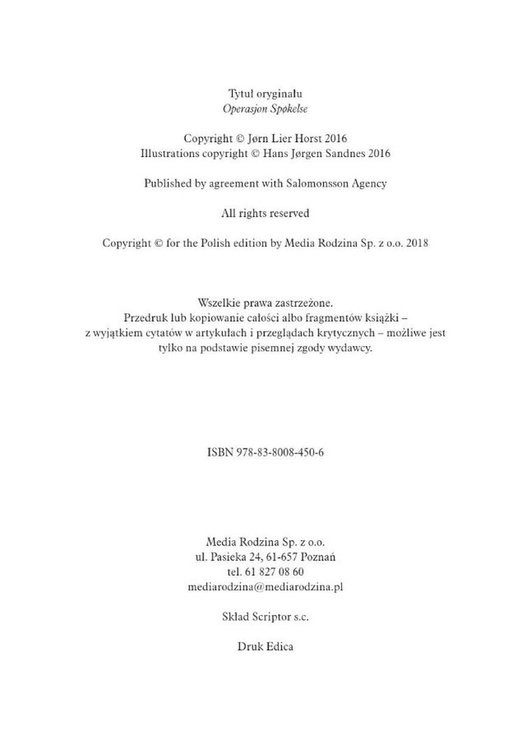 Operacja Zjawa. Biuro detektywistyczne nr 2