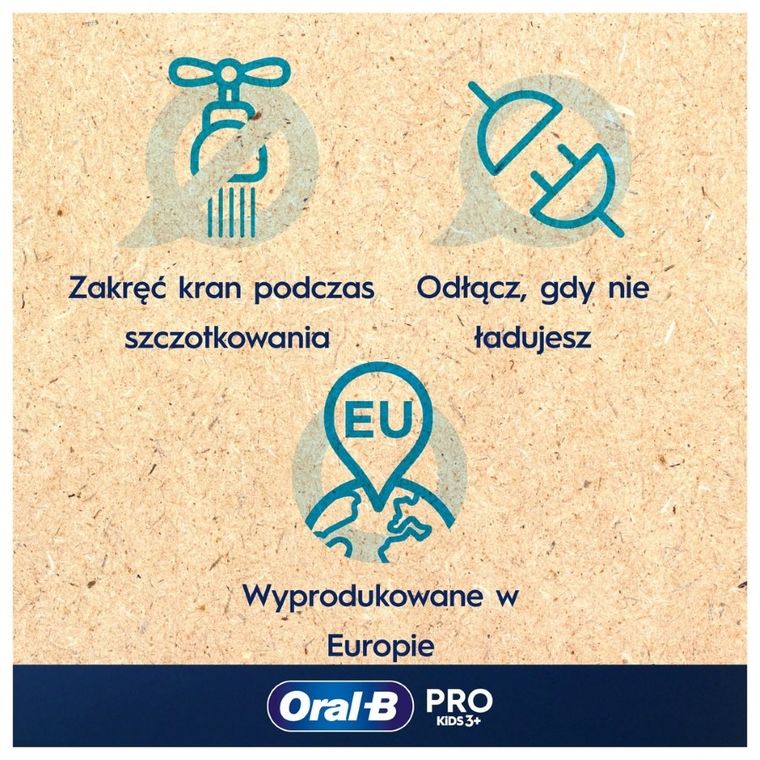 Oral-B, Spider-Man, szczoteczka akumulatorowa dla dzieci