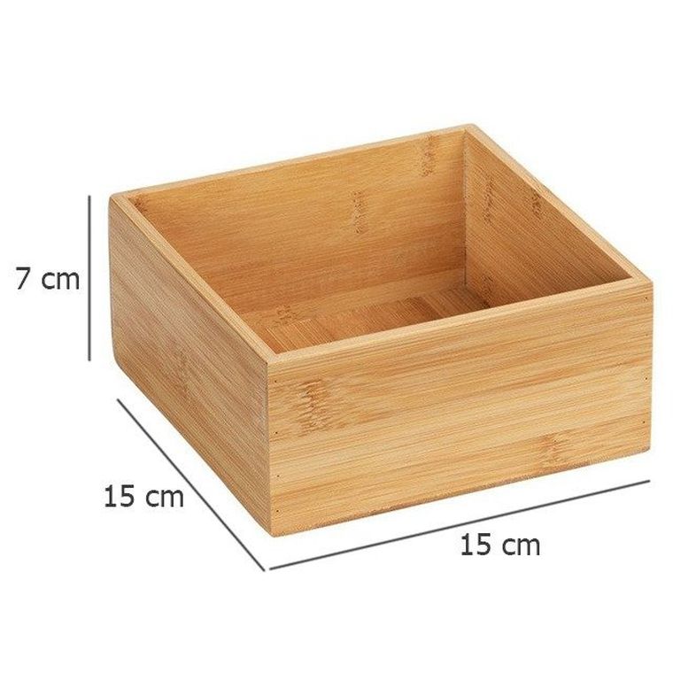 Organizer łazienkowy, Terra, rozmiar m, bambus