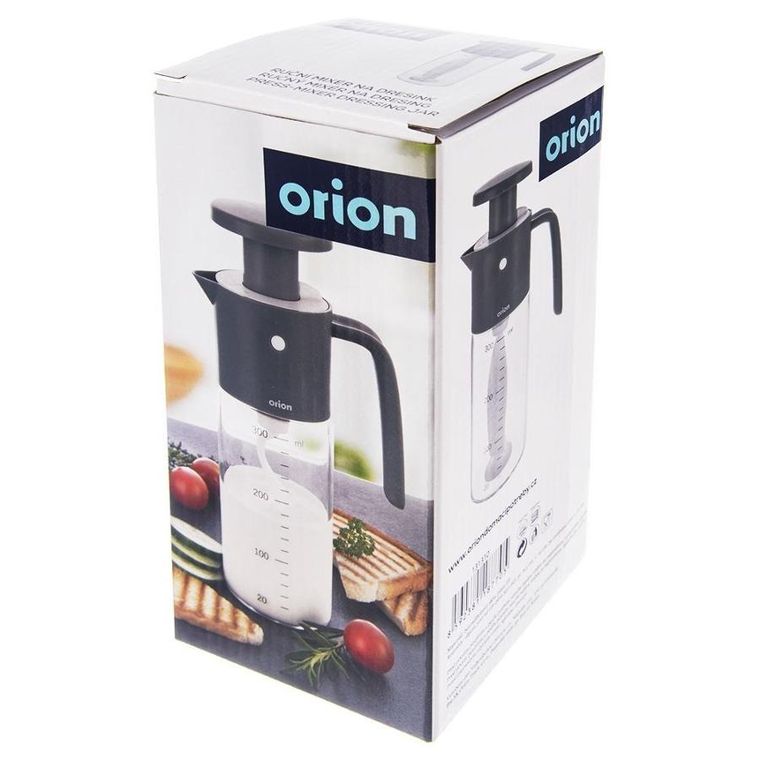 Orion, butelka do mieszania oliwy i dressingu, manualna, 350 ml