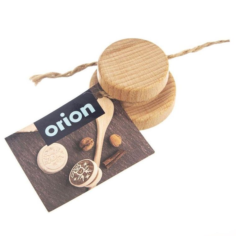 Orion, dekorator do ciastek, drewniany renifer, 5.5 cm