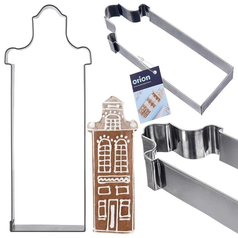 Orion, domek, wykrawacz do ciastek, stalowy, 14 cm