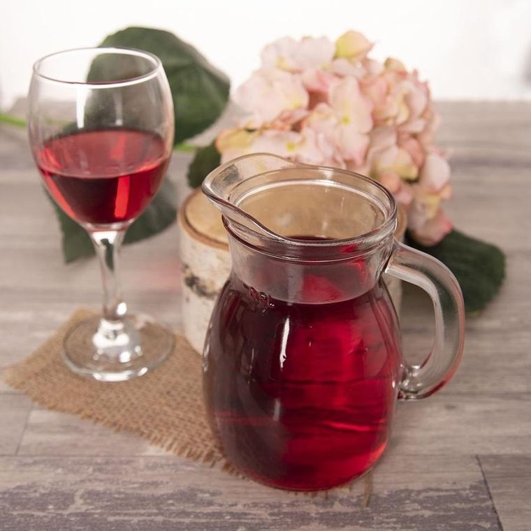 Orion, dzbanek szklany do napojów z uchwytem, 500 ml