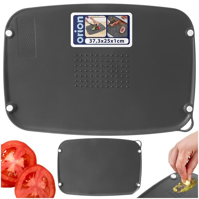 Orion, Ela, deska do krojenia, dwustronna z wypustkami, 37,5-25 cm