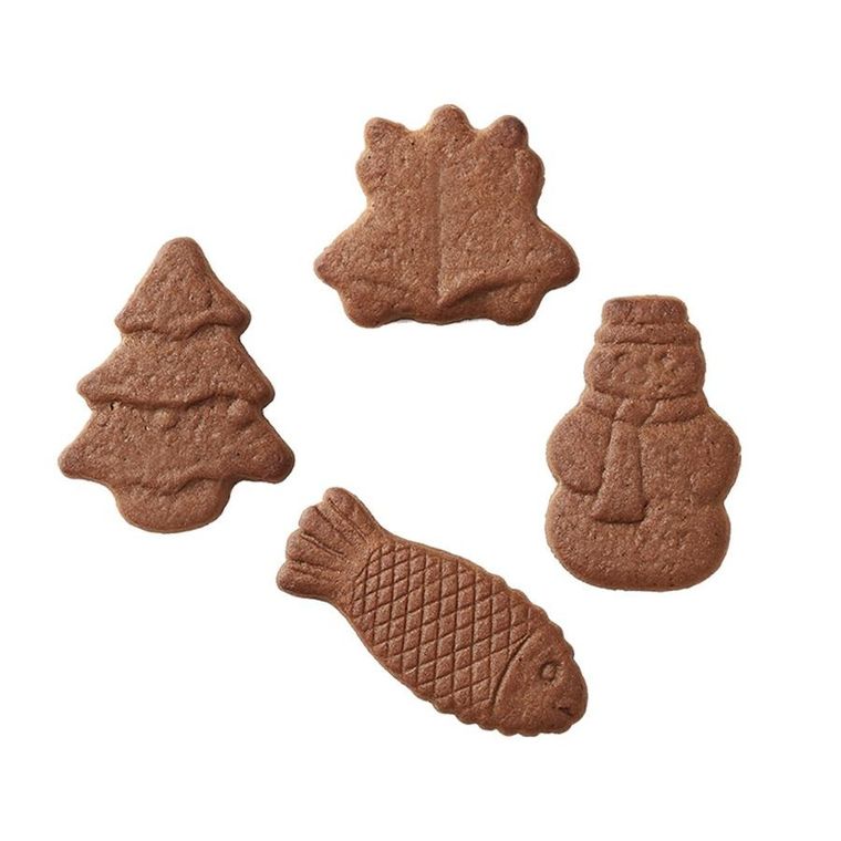 Orion, forma do ciastek i pralin, silikonowa, beżowa, 34-24,5-1 cm