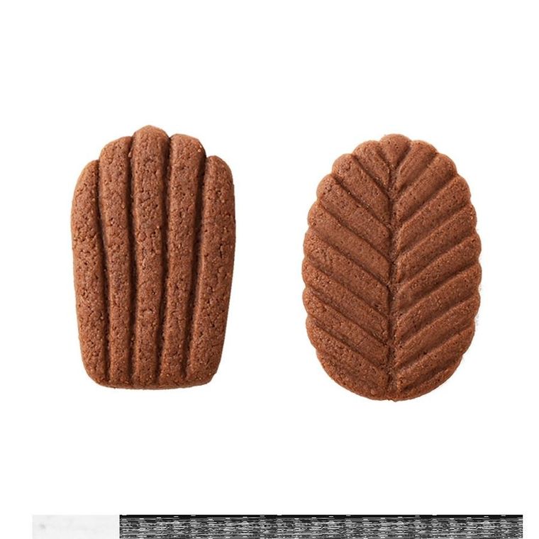 Orion, forma do ciastek i pralin, silikonowa, brązowa, 34-25-1 cm