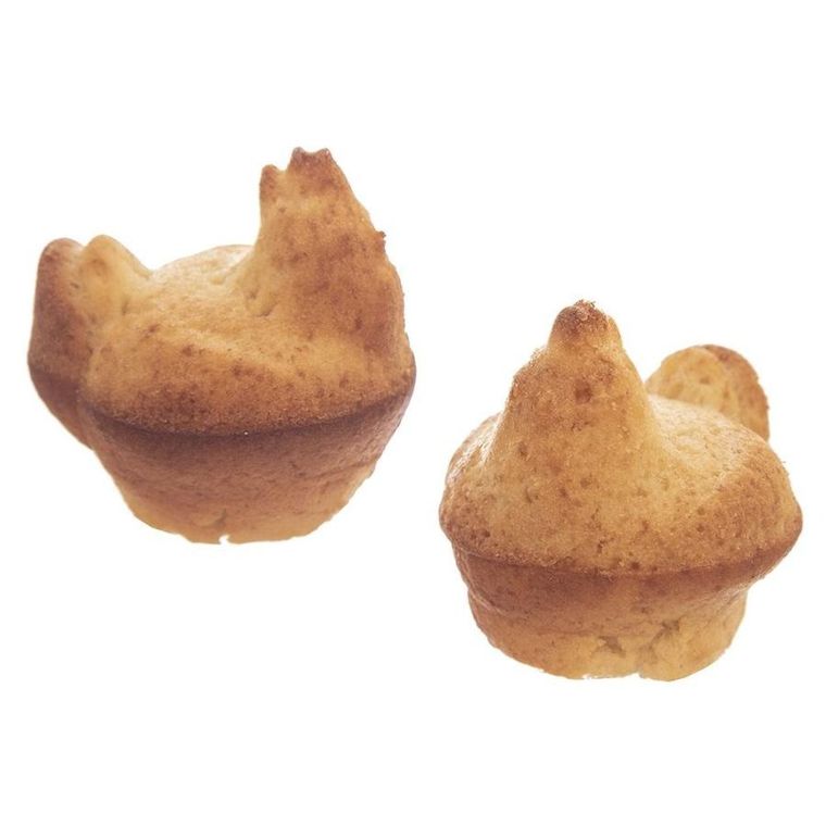 Orion, forma do ciastek i pralin, silikonowa, pomarańczowa kurka