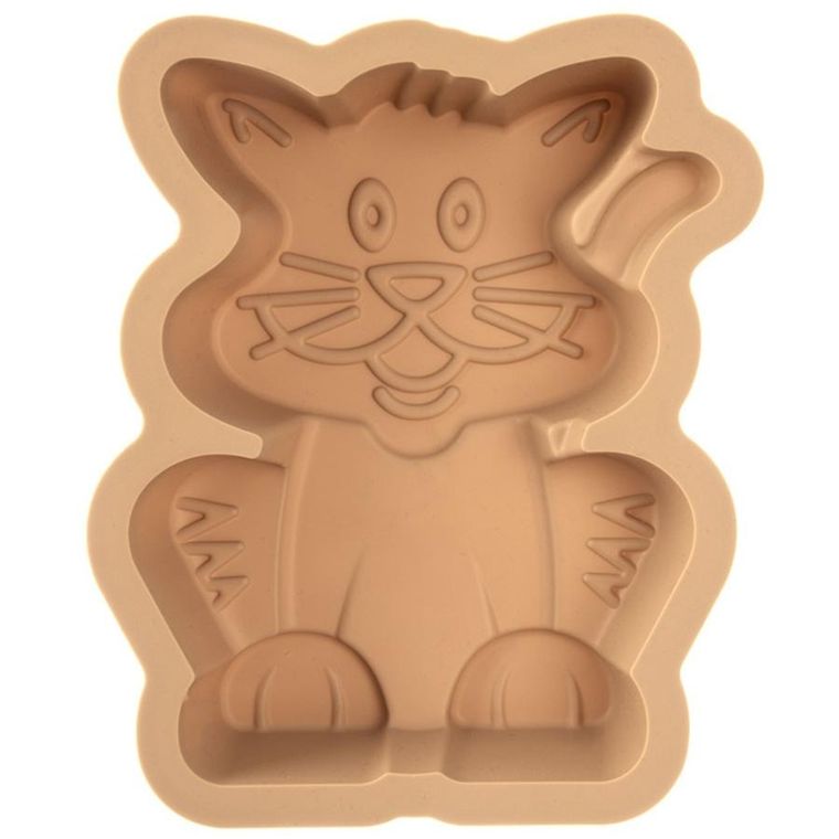 Orion, forma do pieczenia, silikonowa, kot, 20-16-4,5 cm