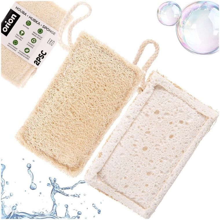 Orion, gąbka kuchenna, naturalna, EKO, 2 szt.