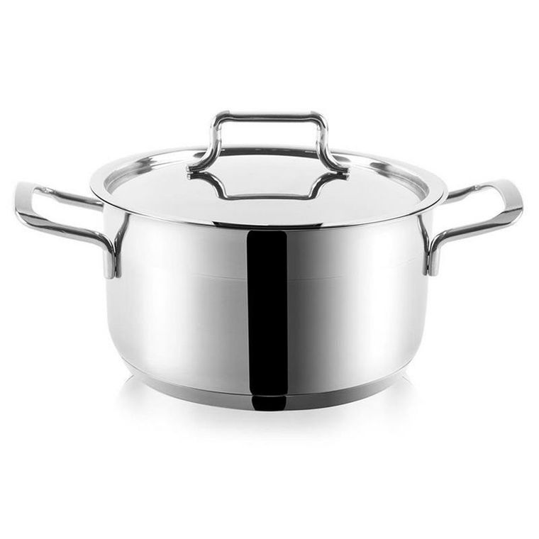 Orion, garnki stalowe, 18/10, Anett, zestaw, 7 elementów