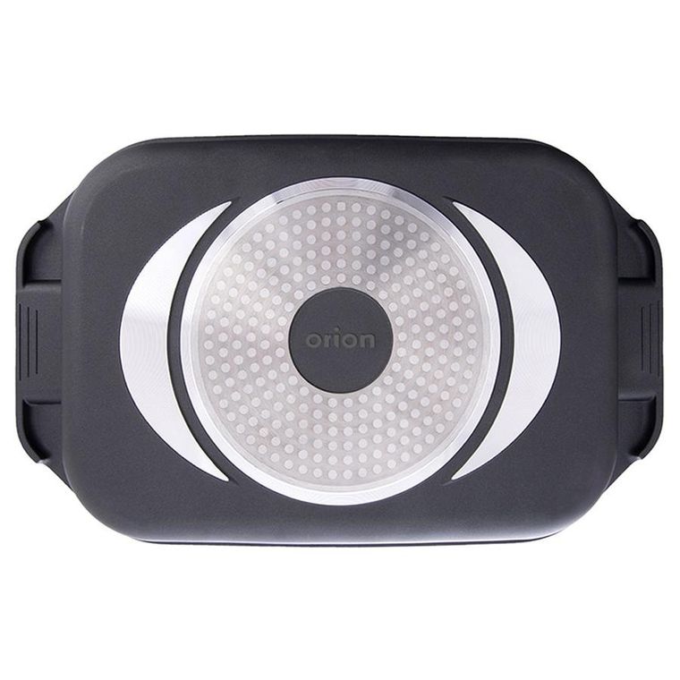 Orion, Grande, brytfanna granitowa z pokrywką, 7l, 41-26-15 cm