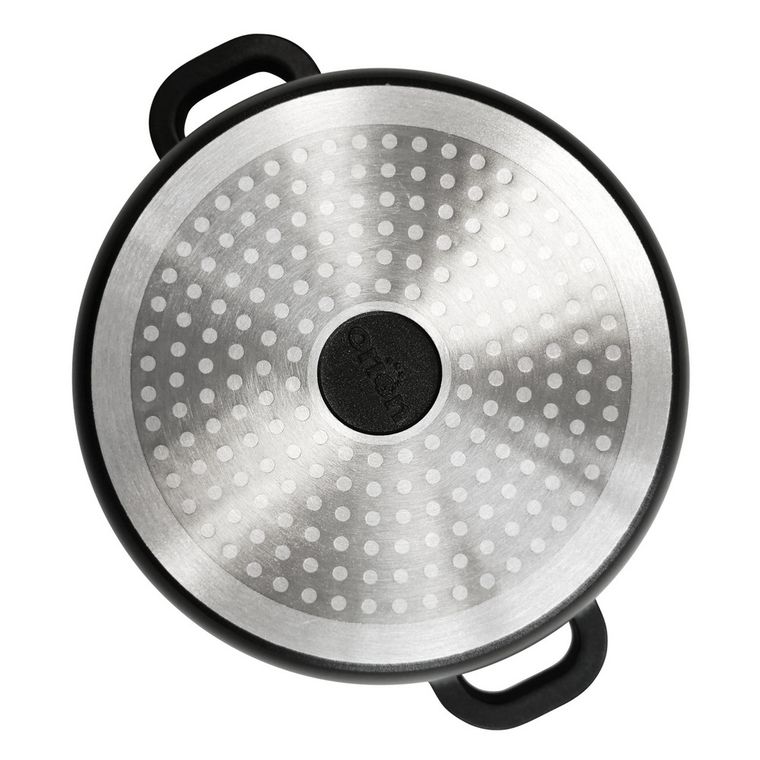 Orion, Grande, garnki granitowe, patelnia, zestaw