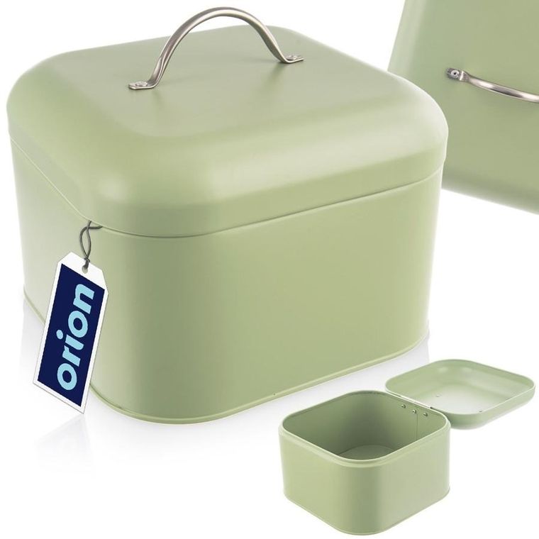 Orion, Greenish, chlebak, metalowy, zielony, 20-20-17 cm