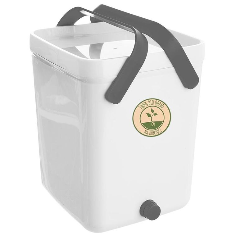 Orion, kompostownik kuchenny, do bioodpadów, z pokrywką, 10l