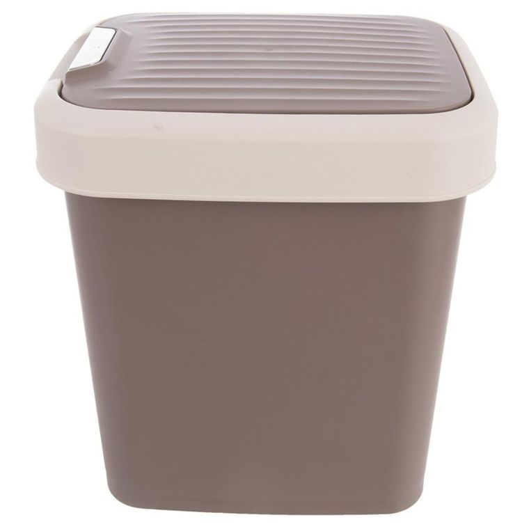 Orion, kosz na śmieci, plastikowy, brązowy, 12 l