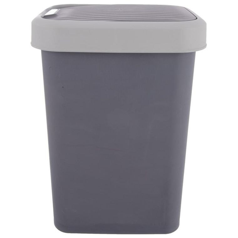 Orion, kosz na śmieci, plastikowy, szary, 25 l