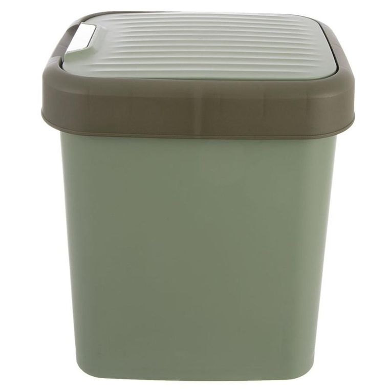 Orion, kosz na śmieci, plastikowy, zielony, 12 l