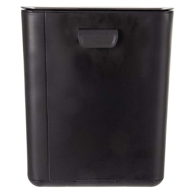 Orion, kosz na śmieci z pedałem, stalowy, czarny, 20l