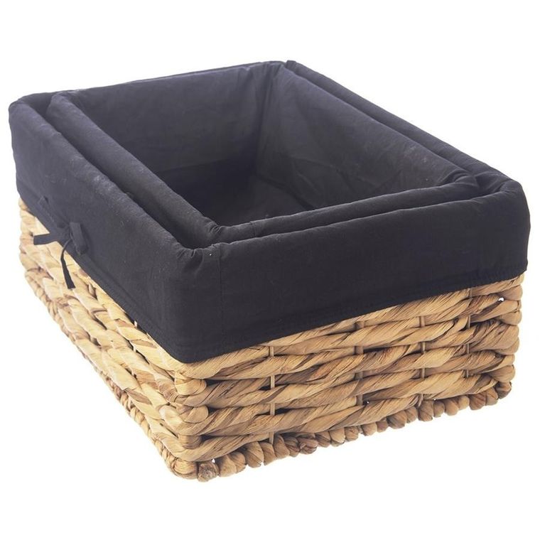 Orion, koszyk do przechowywania, naturalny, 36,5-25-15,5 cm