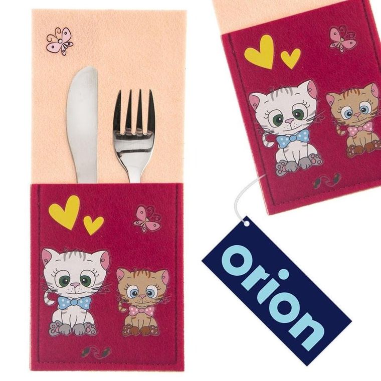 Orion, Kotek, etui na sztućce, 21-9 cm