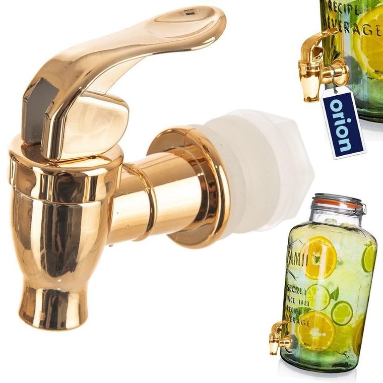 Orion, kranik do słoja na napoje, złoty