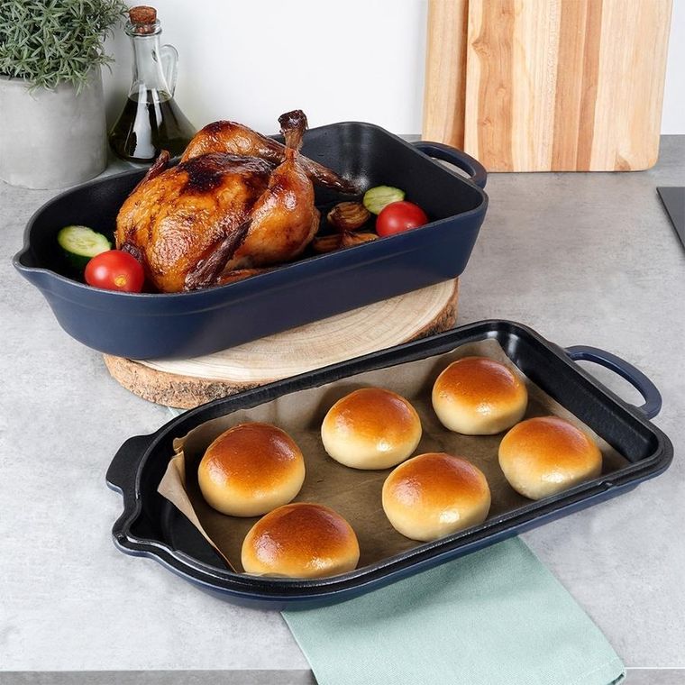 Orion, Litina, brytfanna żeliwna emaliowana, 4/2l