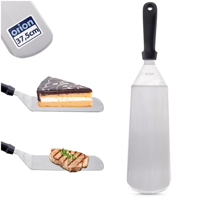 Orion, łopatka kuchenna, stalowa, 38 cm