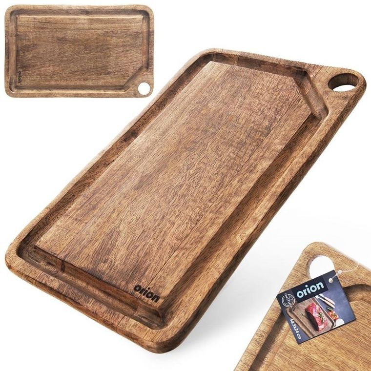 Orion, Mango, drewniana deska do krojenia, 39,5-23 cm