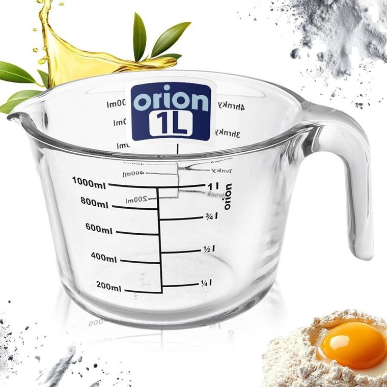 Orion, miarka kuchenna, szklana, 1 l