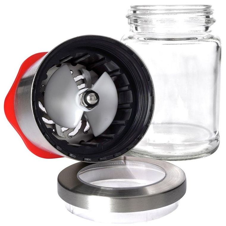 Orion, młynek ręczny do mielenia przypraw, stalowy, 14 cm